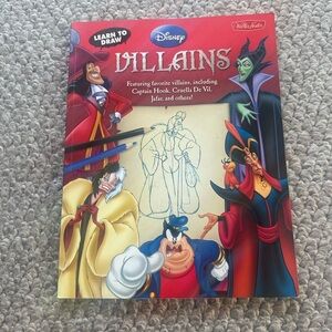 Disney Villains Learn to Draw Book